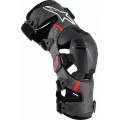Alpinestars Alpinestars Supertech RK-10 Plasma Knee Braces, Black, Red | 6501425-13 | alp_6501425-13-XL | euronetbike-net