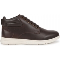 Genuine Apparel ROYAL ENFIELD Royal Enfield Classic Leather Mid-Ankle Boots - Dark Brown | re_RLCSOA230073 | euronetbike-net