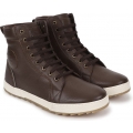 Genuine Apparel ROYAL ENFIELD Royal Enfield Cult Leather Boots - Dark Brown | re_RLCSOA230087 | euronetbike-net