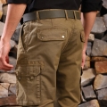 Genuine Apparel ROYAL ENFIELD Ride Max Cargo Trouser V2 - Dark Khaki | RLATRS231427 | re_RLATRS231427 | euronetbike-net