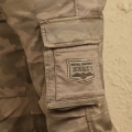 Genuine Apparel ROYAL ENFIELD Safari Cargos - Khaki Camo | re_RLATRS231491 | euronetbike-net