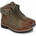 Genuine Apparel ROYAL ENFIELD Royal Enfield Kargil Boots - Light Olive & Tan | re_RLCSOA220329 | euronetbike-net