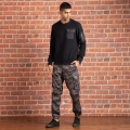 Genuine Apparel ROYAL ENFIELD Royal Enfield Camo Cargo Jogger - Grey | re_RLATRA221488 | euronetbike-net