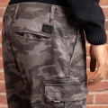 Genuine Apparel ROYAL ENFIELD Royal Enfield Camo Cargo Jogger - Grey | re_RLATRA221487 | euronetbike-net