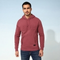 Genuine Apparel ROYAL ENFIELD Rider'S Edge Hoodie - Old Rose | re_RLASSA230778 | euronetbike-net