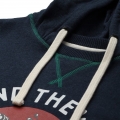 Genuine Apparel ROYAL ENFIELD Around The World Hoody - Navy Melange | re_RLASSA211141 | euronetbike-net Genuine Apparel ROYAL ENFIELD Around The World Hoody - Navy Melange | re_RLASSA211141 | euronetbike-net