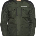 Genuine Apparel ROYAL ENFIELD Khardungla V2 Riding Jacket Shell - Olive | re_RRGJKN000067 | euronetbike-net