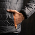Genuine Apparel ROYAL ENFIELD Royal Enfield Hioctane Polyfill Jacket - Charcoal | RLAJKA221252 | re_RLAJKA221256 | euronetbike-net