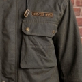 Genuine Apparel ROYAL ENFIELD Royal Enfield Mlg Long Parka Jacket - Olive | re_RLAJKA221285 | euronetbike-net