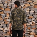 Genuine Apparel ROYAL ENFIELD Camo All Over Print Shirt - Olive Camo | re_RLASHS230833 | euronetbike-net