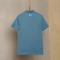 Genuine Apparel ROYAL ENFIELD Classic Badge Polo - Vintage Blue | re_RLATSA230403 | euronetbike-net