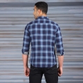 Genuine Apparel ROYAL ENFIELD Blue Reversible Shirt - Blue | re_RLASHS231158 | euronetbike-net