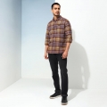 Genuine Apparel ROYAL ENFIELD Classic Check Shirt - Brown | re_RLASHA230156 | euronetbike-net Genuine Apparel ROYAL ENFIELD Classic Check Shirt - Brown | re_RLASHA230156 | euronetbike-net
