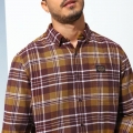 Genuine Apparel ROYAL ENFIELD Classic Check Shirt - Brown | re_RLASHA230156 | euronetbike-net Genuine Apparel ROYAL ENFIELD Classic Check Shirt - Brown | re_RLASHA230156 | euronetbike-net