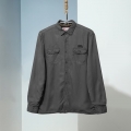 Genuine Apparel ROYAL ENFIELD Highlander Mesa Shirt - Charcoal | re_RLASHA230183 | euronetbike-net