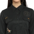 Genuine Apparel ROYAL ENFIELD Tencel Shirt Women'S - Olive | re_RLASHN000299 | euronetbike-net