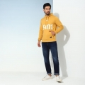 Genuine Apparel ROYAL ENFIELD 1901 Pride Sweatshirt - Musturd | re_RLASSA230794 | euronetbike-net