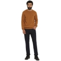 Genuine Apparel ROYAL ENFIELD Flat Knit Crew Sweater - Mustard | re_RLASWA210434 | euronetbike-net