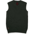 Genuine Apparel ROYAL ENFIELD Sleeveless V-Neck Sweater - Olive | re_RLASWA211333 | euronetbike-net