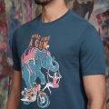 Genuine Apparel ROYAL ENFIELD Royal Enfield Circus Graphic T-Shirt - Navy | RLATSS221753 | re_RLATSS221753 | euronetbike-net