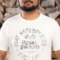 Genuine Apparel ROYAL ENFIELD Rule The Street T-Shirt - White | RLATSS231579 | re_RLATSS231582 | euronetbike-net