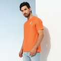 Genuine Apparel ROYAL ENFIELD Mlg Classic Crewneck - Peach | re_RLATSA230468 | euronetbike-net
