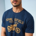Genuine Apparel ROYAL ENFIELD 1901 Legacy Crewneck - Navy | RLATSA230497 | re_RLATSA230499 | euronetbike-net