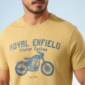 Genuine Apparel ROYAL ENFIELD 1901 Legacy Crewneck - Khaki | re_RLATSA230511 | euronetbike-net