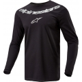 Alpinestars Alpinestars Off Road Black/Silver Mens Fluid Graphite Jersey | 3763824-119 | alp_3763824-119-M | euronetbike-net