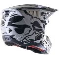 Alpinestars Alpinestars Off Road Gray Supertech M5 Helmet | 8306523-906 | alp_8306523-906-M | euronetbike-net