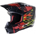 Alpinestars Alpinestars Off Road Red/Black/Gray Supertech M5 Helmet | 8307023-9033 | alp_8307023-9033-M | euronetbike-net