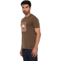 Genuine Apparel ROYAL ENFIELD Aom Border Stamp T-Shirt - Brown | re_RLATSO220044 | euronetbike-net