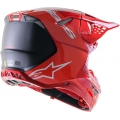 Alpinestars Alpinestars Off Road Red Supertech M10 Helmet | 8300923-3003 | alp_8300923-3003-S | euronetbike-net