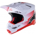Alpinestars Alpinestars Off Road Red/White Supertech M10 Helmet | 8301623-3182 | alp_8301623-3182-L | euronetbike-net