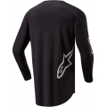 Alpinestars Alpinestars Off Road Black/Silver Mens Fluid Graphite Jersey | 3763824-119 | alp_3763824-119-3X | euronetbike-net