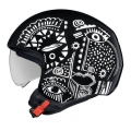 Nexx helmets Nexx Helmet Y.10 ARTVILLE BLACK/WHITE | 01Y1001378012 | nexx_01Y1001378012-2XL | euronetbike-net
