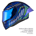 Nexx helmets NEXX Race Helmet X.R3R OUT BRAKE INDIGO BLUE, Size: XXS | 01XR303412861 | nexx_01XR303412861-2XL | euronetbike-net