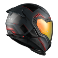 Nexx helmets NEXX Street Helmet X.WST3 FLUENCE GREY.RED MT, Size: XXS | 01XS302426897 | nexx_01XS302426897-XS | euronetbike-net