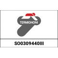 Termignoni Termignoni UNIVESAL SLIP ON SILENCER CONICAL GP2R-R, STAINELSS STEEL, STAINELSS STEEL SLEEVE | SO0309440III | ter_SO0309440III | euronetbike-net