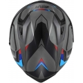 GIVI Parts Givi Full face helmet 50.8 MACH1 Matte Grey/Black/Red, Size 54/XS | H508FMHGR54 | givi_H508FMHGR54 | euronetbike-net
