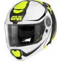 GIVI Parts Givi X.27 DIMENSION, Matt Black / White / Yellow, Size L | HX27FDMWY60 | givi_HX27FDMWY60 | euronetbike-net