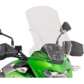GIVI Parts Givi Windscreen for Kawasaki Versys-X 300 color clear, dim. HxW 48x40 cm, 14 cm higher than oe | D4121ST | givi_D4121ST | euronetbike-net