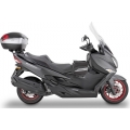 GIVI Parts Givi Windscreen for Suzuki Burgman 400 18-, color Clear, dim. HxW 75 x 67 cm, 21 cm higher than oe, fits oe headlight fairing | D3115ST | givi_D3115ST | euronetbike-net