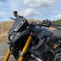 Pyramid Plastics parts Pyramid Metal Fly Screen | Matte Black | Yamaha MT-09 2021> | 22161M | pyr_22161M | euronetbike-net