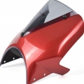 Pyramid Plastics Pyramid Fly Screen | Pearl Nebula Red | Honda ST125 Dax 2023>Current | 21290R | pyr_21290R | euronetbike-net