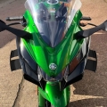 Pyramid Plastics parts Pyramid GP Wings | Matte Black | Kawasaki Ninja H2 SX 2018> | 33000M | pyr_33000M | euronetbike-net