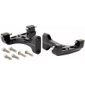Arlen Ness Arlen Ness Forged Passenger Floorboard Mounts Black | 410-032 | aness_410-032 | euronetbike-net