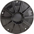 Arlen Ness Arlen Ness 10-Gauge Derby Cover Black | 700-000 | aness_700-000 | euronetbike-net