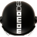 MOMO DESIGN MOMO DESIGN HELMET FGTR CLASSIC MOMODESIGN E2206, MONO MATT BLACK/WHITE | 21184A7001001 | momo_21184A7001-001-M | euronetbike-net
