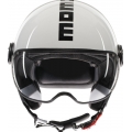 MOMO DESIGN MOMO DESIGN HELMET FGTR CLASSIC MOMODESIGN E2206, MONO WHITE/BLACK | 21184A7001004 | momo_21184A7001-004-S | euronetbike-net